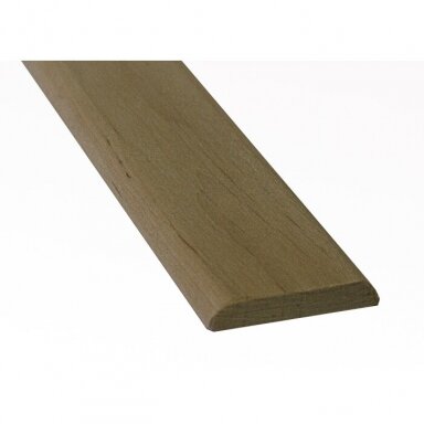 Apdailos juostelė 6*30*2500 juodalksnio