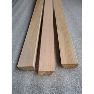 Grindjuostės pušies lygios 2800*65*16 balintos Grindjuostės pušies lygios 2800*65*16 balintos