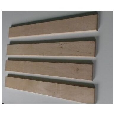 Pirties plonas gultas 90*15*800 mm juodalksnis Pirties plonas gultas 90*15*800 mm juodalksnis
