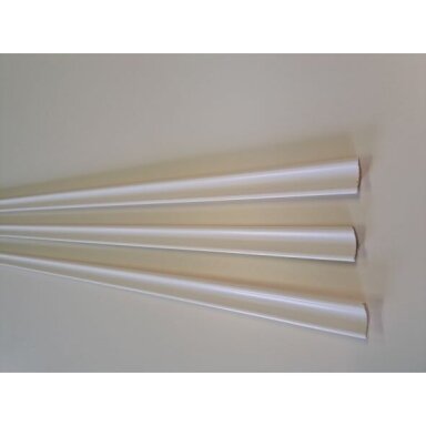 Vidinis kampas dažytas baltai 22*22*3000 mm Vidinis kampas dažytas baltai 22*22*3000 mm