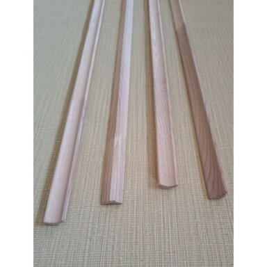 Vidinis kampas uosio 22*22*1500 mm Vidinis kampas uosio 22*22*1500 mm